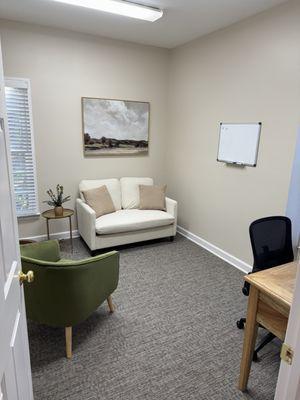 Office for in-person sessions in Raleigh, NC