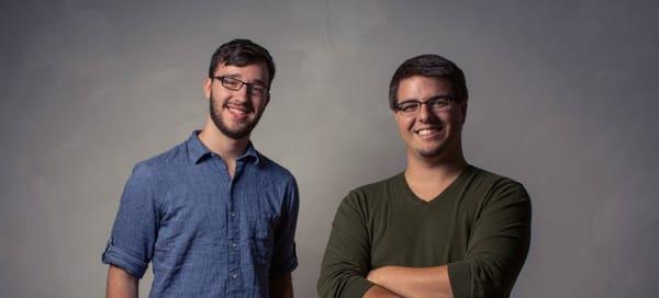 (from left to right) Founders Joshua Henry and Michael Schmucker.