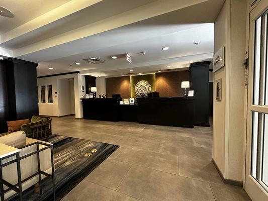 6/14/25 Reception counter & lobby