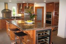 Typical tract home kitchen becomes a gourmet cooks dream come true!!