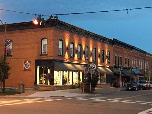 Mud Sweat n' Gears holds court in the heart of Ellicottville, NY and is as much a gathering place as it is a specialty ski shop.