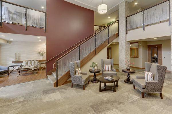 Spacious community room