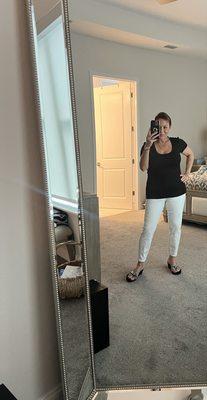 Feeling good in my skin at 73! Thanks Ehab!