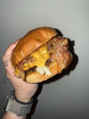 Loaded Bacon Smashburger