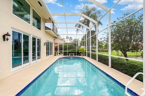 Excellent heated and chilled pool, great for staying fit