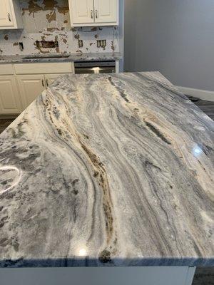 Kitchen island countertops