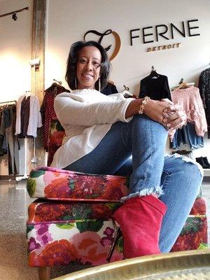 Fashion Blogger for local Detroit clothing store