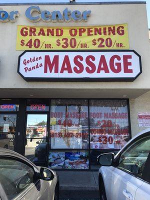 Golden Panda Massage