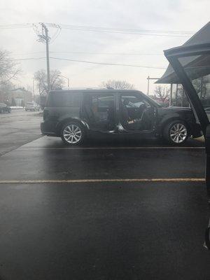 This car has no doors - ABRA to the rescue (not my vehicle)