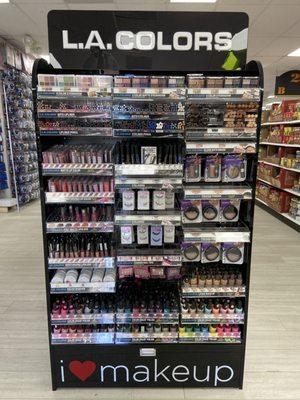 Our L.A. Colors makeup section !