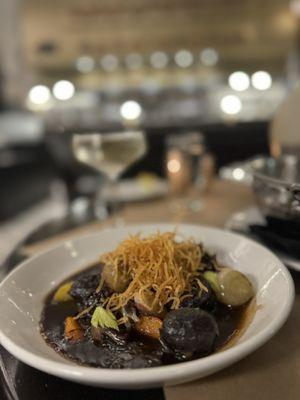 Beef bourginon