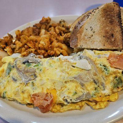 Veggie omelet