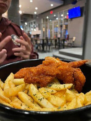 The Basic - spicy tenders and fries