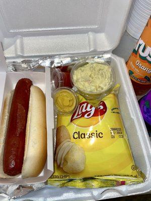 Hot Dog snack pack