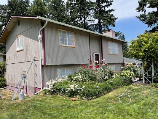 7-12-23 Spanaway wa exterior before