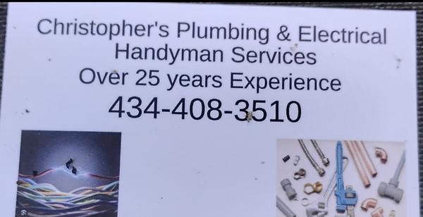 Christopher's Plumbing And Electrical Handyman Services