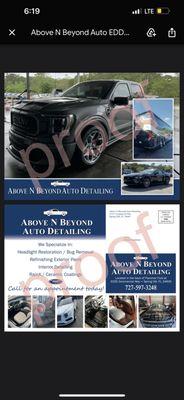 Above N Beyond Auto Detailing