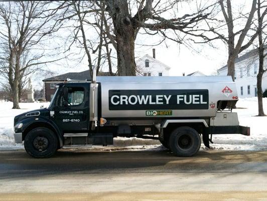 Premium home heating oil delivered from Crowley Fuel