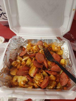 Sausage and taters