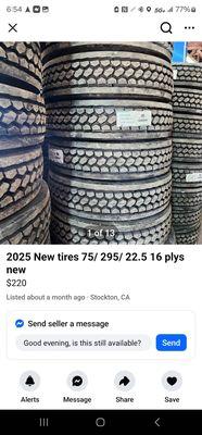 Single Tire Price $220 not $500 as AM/PM claims