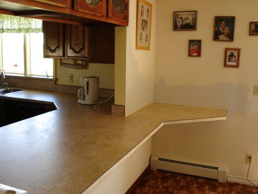 Laminate countertops