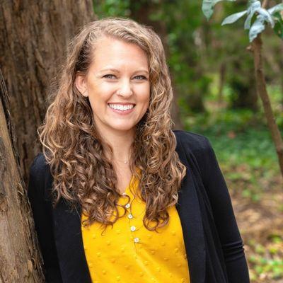 Outdoor professional headshot in nature