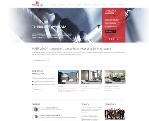 Window and Doors Profile Manufacturer. Web Site Project Desktop Solution.
www.madrugada.ro