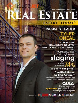 Recognized as an Industry Leader - Tyler O'Neal, featured in the 2024 edition of Real Estate Expert Today™, is transforming into the market.