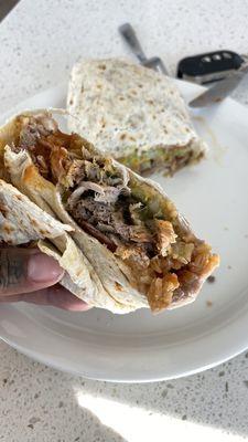 Burrito de Carnitas.