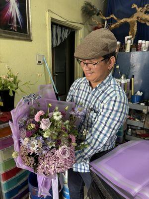 The owner and his creation