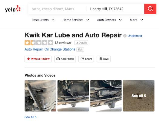 Kwik Kar Lube and Auto Repair