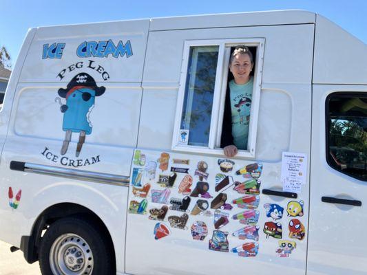 Pegleg Ice Cream Truck
