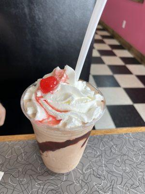 Andes Mint milkshake