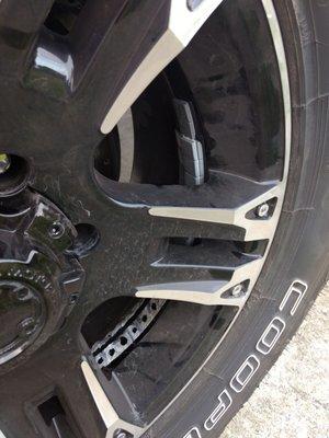 They removed the old weights and not the residue and stacked weights on top of weights?!?