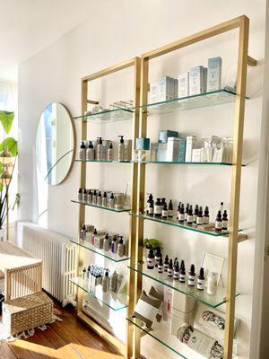 We have products that are cruelty-free, organic, safe for sensitive and acneic skin and are botanically derived