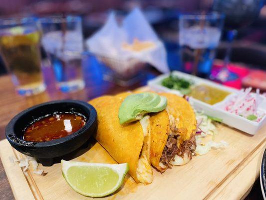 Taco Birrria so delicious.