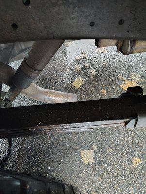 You cut and not weld.