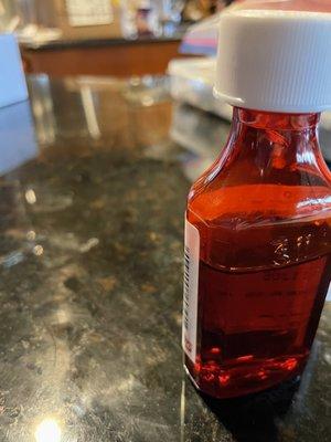 Cough medicine