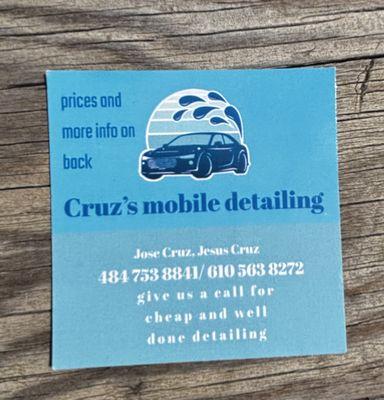 Cruzzin Mobile Detailing