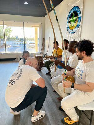 About to start the Roda!