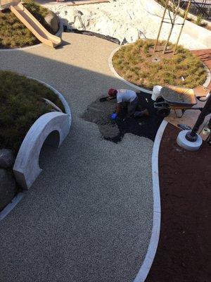 Our new yard is almost finished!