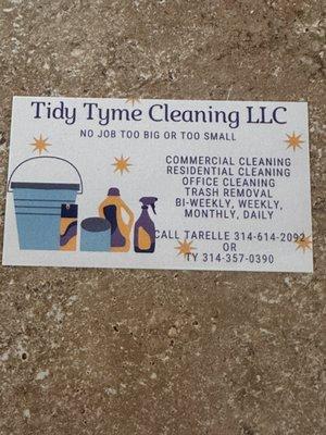 Tidy Tyme Cleaning