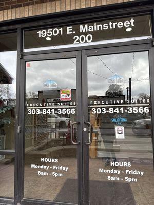 Building where my practice is located