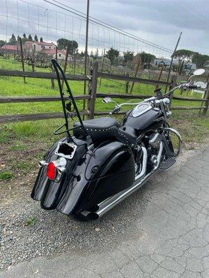 2001 Yamaha Roadstar trip to Wine Country