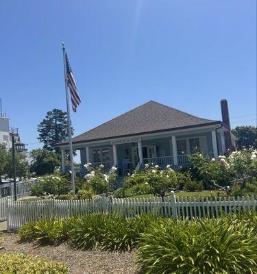 Millbrae museum located right next to the Millbrae library