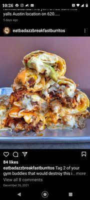 this is what's advertised on thier insta 2