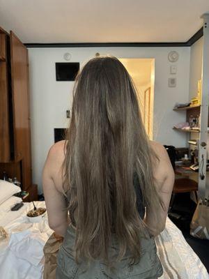 20 mins after blowout