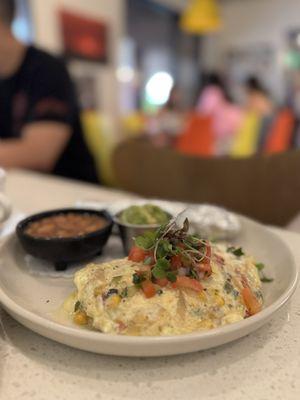 Calabacitas Omelette