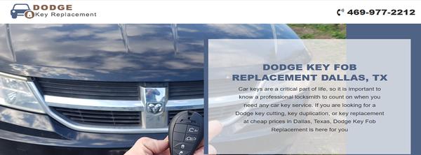 Dodge Key Replacement