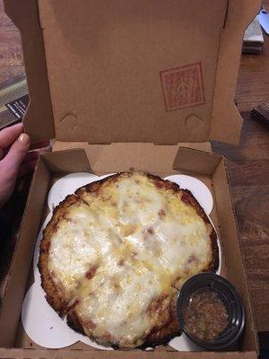 Delicious, healthy pizza!